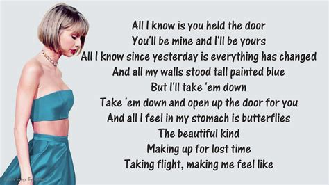 Everything has changed lyrics - Everything Has Changed Lyrics by Taylor Swift from the Red [Deluxe Download Version] album- including song video, artist biography, translations and more: All I knew this morning when I woke Is I know something now, know something …